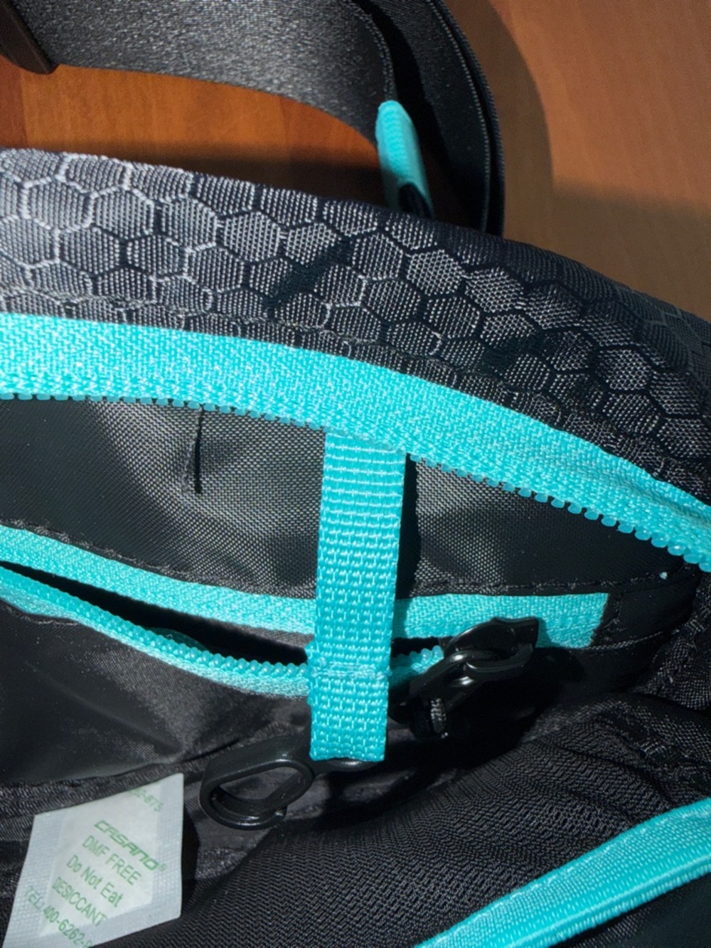 HOKA Running Waist Pack Belt Bag • Teal/Black • Unisex • NWOT - Picture 7 of 9